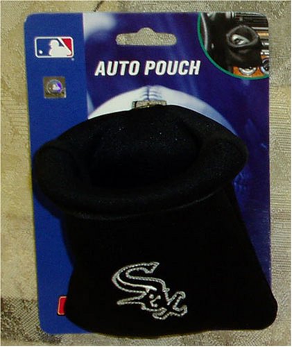 Chicago White Sox Licensed Auto Pouch Cell Phone Holder Catch All