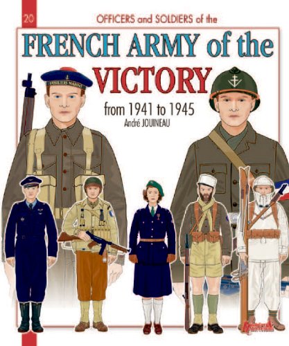 the french army of the victory officers and soldiers of