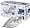 Philips Azur GC4630 Steam Glide Iron - With Ionic Deep Steam  - White 2400W