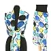 Crinkle Chiffon Circle print Scarf/ Beach Wrap / Pareo / Shoulder Wrap - 2 Bright Colors Available