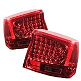 05-08 Dodge Charger Lead Taillights - Red & Smoke 