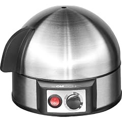 Clatronic 263 118 EK 3321 Eierkocher mit H�rtegradeinstellung (7 Eier) 400 Watt inox