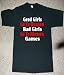 GOOD GIRLS GO TO HEAVEN BAD GIRLS GO TO BLAZERS GAMES NAUGHTY DEVILISH LADY T SHIRT jersey