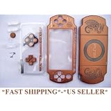 Full PSP 2001 Replacement Housing * COPPER* with Buttons and Joystick Cap Faceplate Case 2000 Repair