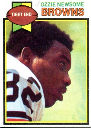 Ozzie Newsome Unsigned 1979 Topps Card