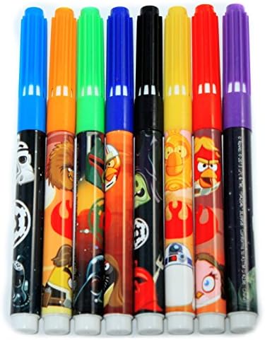 Rovio Angry Birds Star Wars Colored Markers (8 Piece)