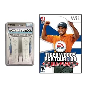 Wii Tiger Woods PGA Tour 09 All Play Gaming Combo