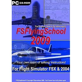 FSFlyingSchool2009 Add-On for Microsoft Flight Simulator X FSX and FS2004