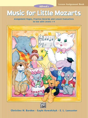 Music for Little Mozarts: Lesson Assignment Book