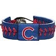 Gamewear Cubs Team Colors Gamewear Mlb Leather Wrist Bands