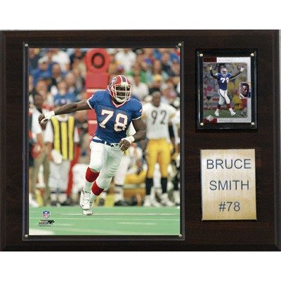 NFL Buffalo Bills Bruce Smith Player Plaque