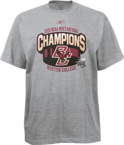 Buy Boston College Eagles 2008 National Hockey Champions T-Shirt
