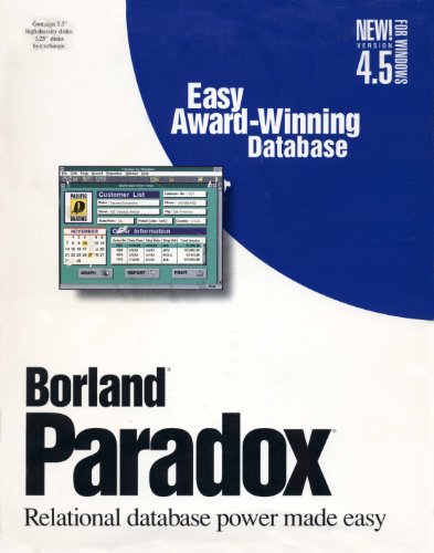 Borland Paradox 4.5 for Windows