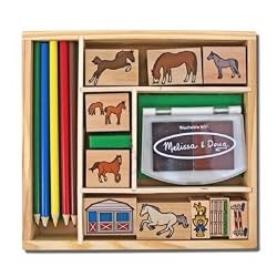 Melissa & Doug Horses Stamp Set
