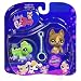 Littlest Pet Shop Pet Pairs - Funniest 650 and 651 - Shepherd and Iguana