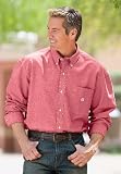 Chaps Woven Solid Oxford Shirt
