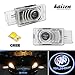 Kaizen 2 Pcs OEM Fit Super Bright LED Laser Ghost Shadow CREE Door Step Courtesy Welcome Light Lamps For Buick LaCrosse Regal CAN-bus No Error Color Black