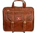 Nokona Men's Heritage Collection Wheeled Computer Carry On Luggage,Walnut Leather