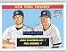 2007 Topps 52 Dynamic Duos (1952 Edition) #DD2 Joba Chamberlain / Phil Hughes - New York Yankees (Baseball Cards)
