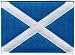Scotland Flag Embroidered Patch Scottish Iron-On National Emblem