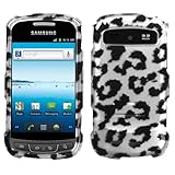 Samsung Admire Protector Case Phone Cover - Silver Leopard