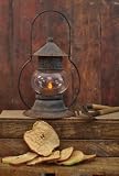 Rustic Railroad Red Lantern Country Rustic Lighting