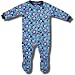 Snowman Cozy Fleece Footed Blanket Sleeper for Toddler Boys