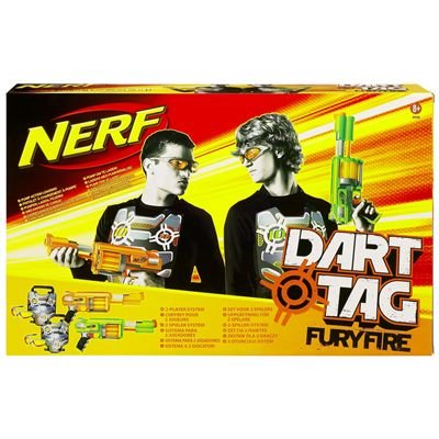 Nerf Dart Tag FuryFire 2 Pack Set