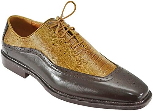 Antonio Cerrelli Men's 6469 Dress Shoes, Scotch Brown, 10.5 M US