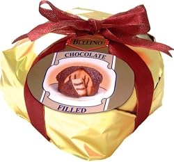 Bellino Hand Wrap Chocolate Cream Filled Panettone, 26.5-Ounces Box