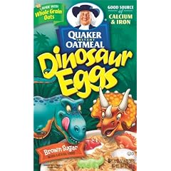 Quaker Oatmeal Dinosaur Eggs