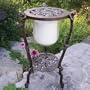 Oakland Living 5001-VGY - Frog Candle Holder With Candle - Verdi Grey