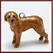 MiniPets Sterling Silver Enameled Retriever (Chesapeake Bay) Dog Charm
