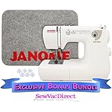 Janome Jem Gold 660 Sewing Machine Includes Exclusive Bonus Bundle