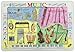 Painless Learning Music Placemat, Medium