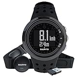 Suunto M5 Heart Rate Monitor with Movestick (All Black)