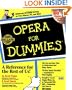 Opera for Dummies  (Book and Audio CD)