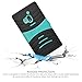 Coolpad ROGUE / 3320A Case, INNOVAA Turbulent Heavy Duty Shockproof Kickstand Dual-Layer Rugged Armor Case W/ Free Screen Protector & Touch Screen Stylus Pen - Light Blue/Purple