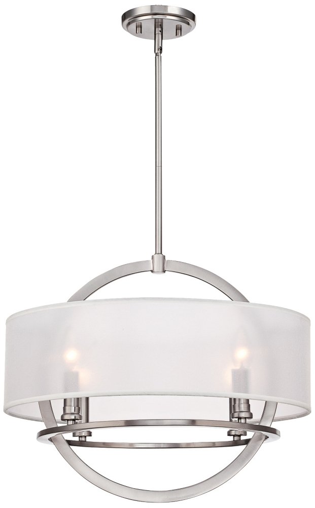 Quoizel PTD2820BN Portland with Brushed Nickel Finish, Pendant and ...