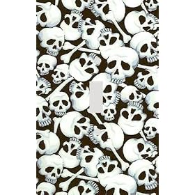 Skulls and Bones Decorative Switchplate Cover