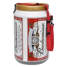 Click here to buy Budweiser Can Shaped Cooler with 24 Can Capacity Plus Ice by Doctor Cooler USA.