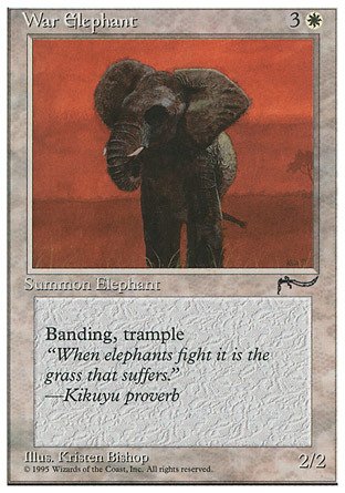 Magic: the Gathering - War Elephant - Chronicles