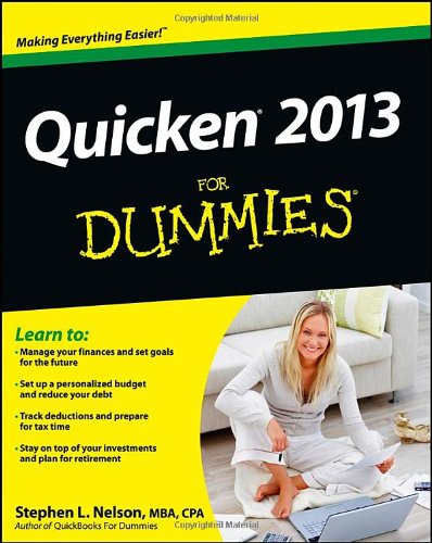 Quicken 2013 For Dummies