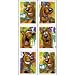 Scooby Doo Stickers (4 count)