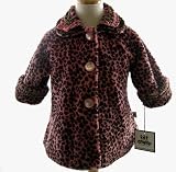 Corky And Company Girls Winter Coat Pink Leopard Sweet Pea