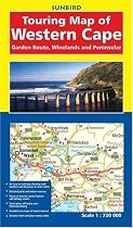 Touring Map of Western Cape: Garden Route, Winelands and Peninsula (Sunbird)