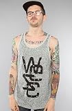 WeSC The Tele WeSCION Overlay Tank in Pale Grey 51McTgqTJuL. SL160 WeSC The Tele WeSCION Overlay Tank in Pale Grey