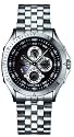 Police 'Striker' Gents Stainless Steel And Black Dial Watch
