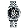 Police 'Striker' Gents Stainless Steel And Black Dial Watch