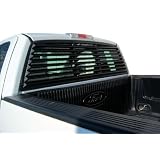 Mach-Speed 32001 Ford F150 ABS Rear Window Louver - 2004-2012 (not Heritage models... 